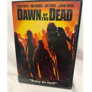 Dawn of the Dead DVD 2004 Widescreen Rated R Zombie Horror Movie Tested